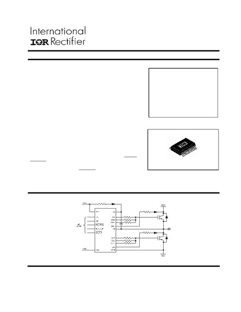 Ir Sspbf Datasheet Pages Infineon Half Bridge Gate Driver Ic