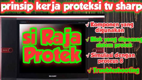 Cara Kerja Protek Tv Sharp YouTube