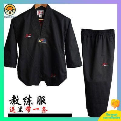 Taekwondo kix Taekwondo Uniform Muay Thai Uniform Black Taekwondo ...