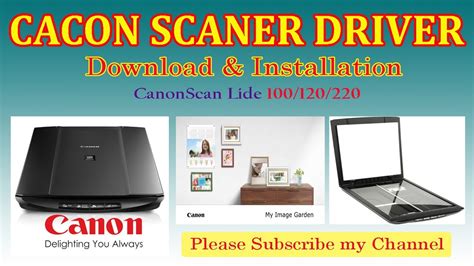 Canon Canoscan Lide 100120220 How To Install Cannon Lide 120