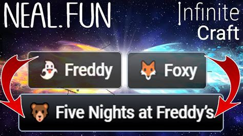 How To Make Five Nights At Freddy S In Infinite Craft Get Five Nights