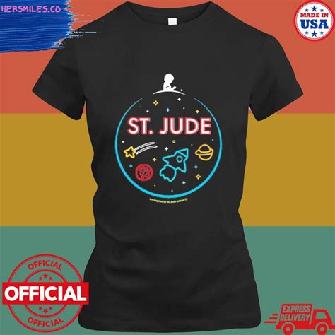 St Jude Patient Ty Rocket Shirt Hersmiles