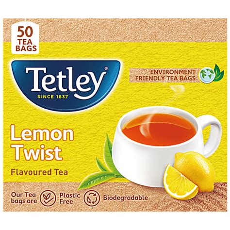 Buy Tetley Tea Lemon Twist 50 Teabags Online At Best Price Of Rs 320 Bigbasket