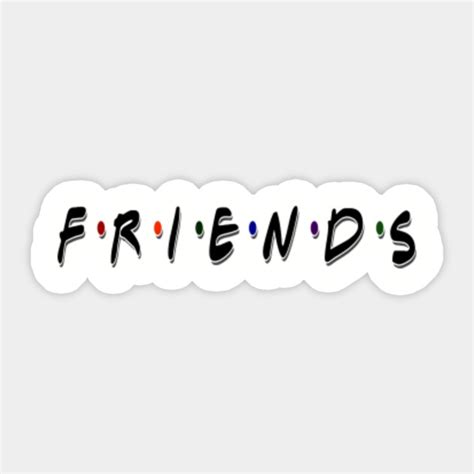 Friends Stickers Printable