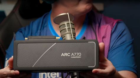 بالاخره اینتل کارت گرافیک Arc A770 را به همراه قیمت رونمایی کرد - مازستا