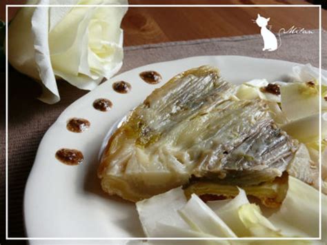 Tatin d endives au comté recette Tatin d endives au comté