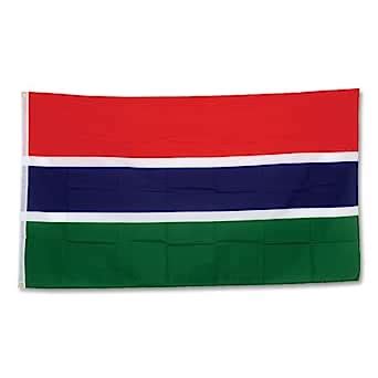 Gambia Flagge Fahne 90 150 Cm Amazon De Garten