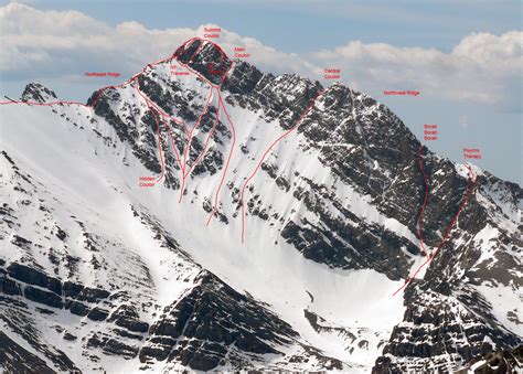 Climb Mount Borah Overview Of Routes By Bob Boyles Idaho A Climbing