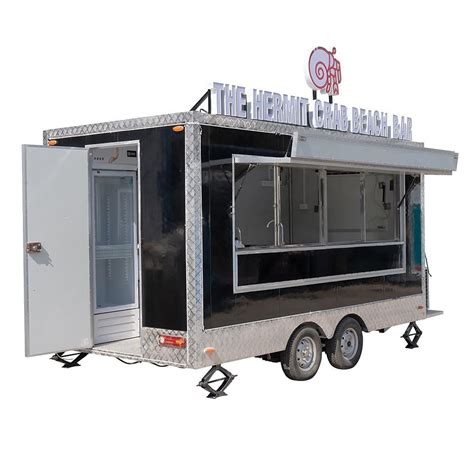 Buy Customized Food Truck Trailer, Mobile Food Trailer Truck Full ...