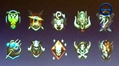 Black Ops 2 PRESTIGE EMBLEMS Master Prestige Prestiges 1 10