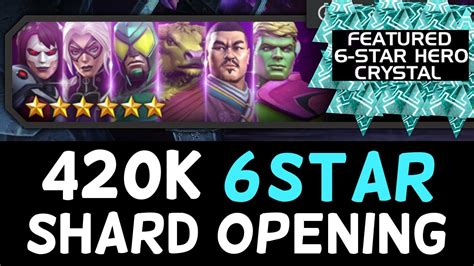 28 New Featured 6 Star Crystals Kabam Robbed Him Of 420k Shards Marvel Contest Of Champions