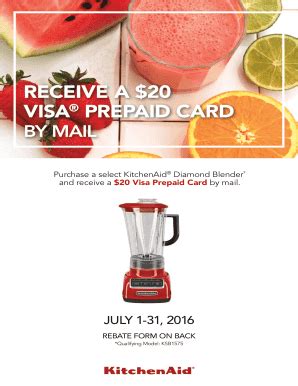 Fillable Online And Receive A Visa Prepaid Card By Mail Fax Email