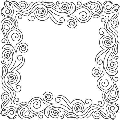 Curly Border Vector Art, Icons, and Graphics for Free Download