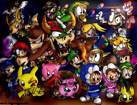 Super Smash Bros. by conkerncrash on DeviantArt