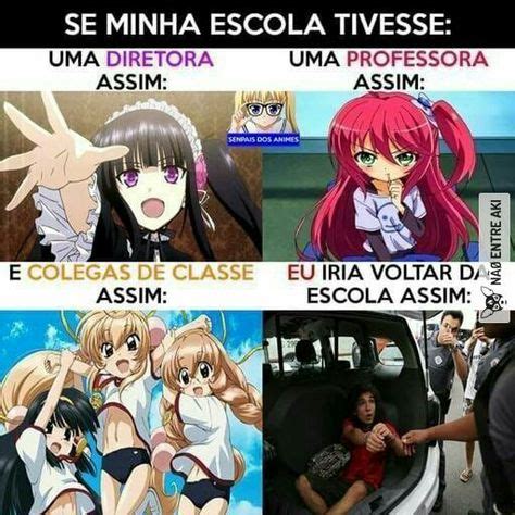 Eu J Volto Da Escola Assim Kkkkkk Animes Br Engra Ado E Anime