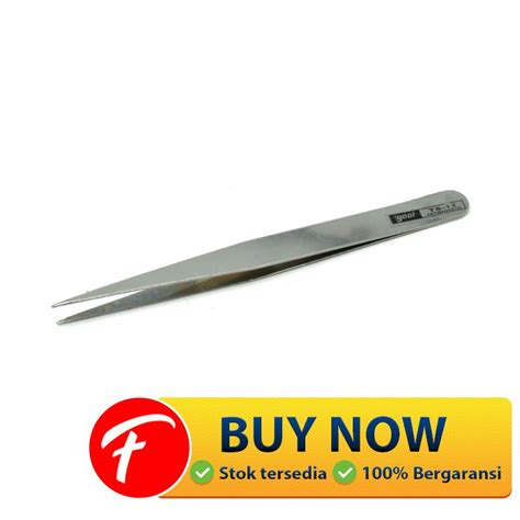 Jual Pinset Lurus Stainless Steel Laboratorium GOOI TS 12 Silver