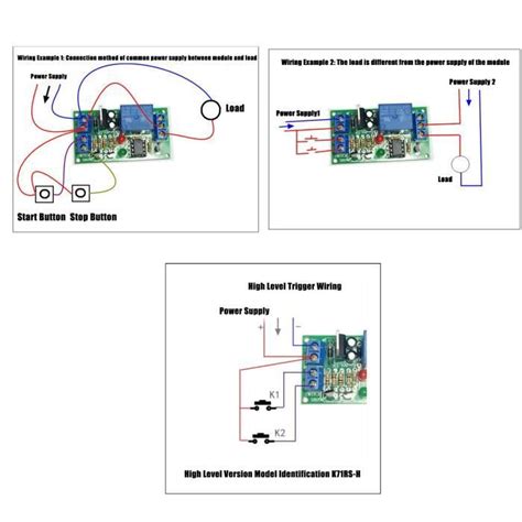 Cikonielf Module De Relais Autobloquant Module De Relais Interrupteur