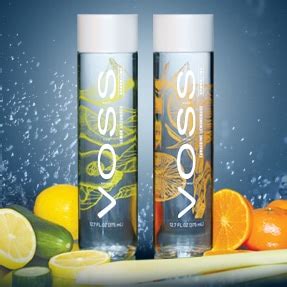 Voss Lemon Cucumber And Tangerine Lemongrass Sparkling Water