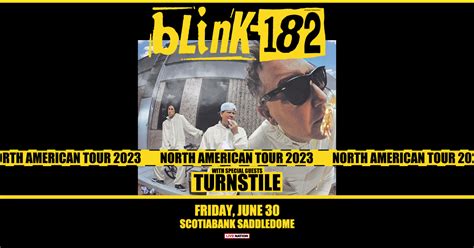 Scotiabank Saddledome - Blink 182 - 2023 Tour