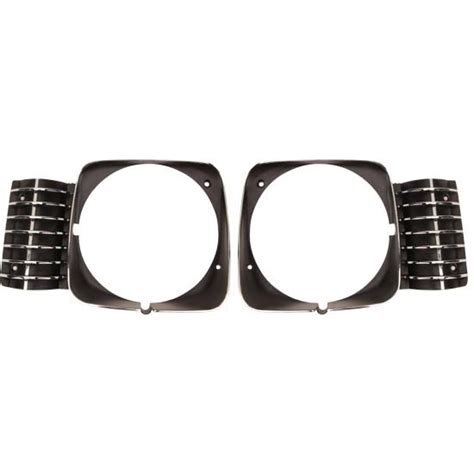 Dynacorn Mi671 Headlight Bezels 1969 72 Chevy Nova Pair