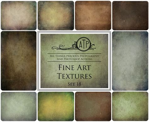 Visual Arts 10 Fine Art Textures High Resolution Digital Scrapbooking