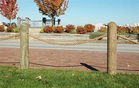 Round Domed Fence Posts - American Timber and Steel