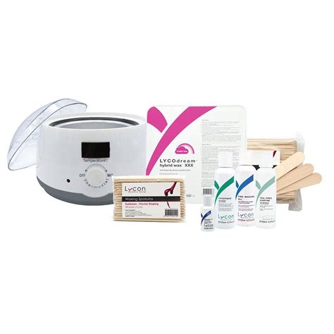 Lycon Professional Hard Hot Wax Waxing Kit EBeauty Supplies