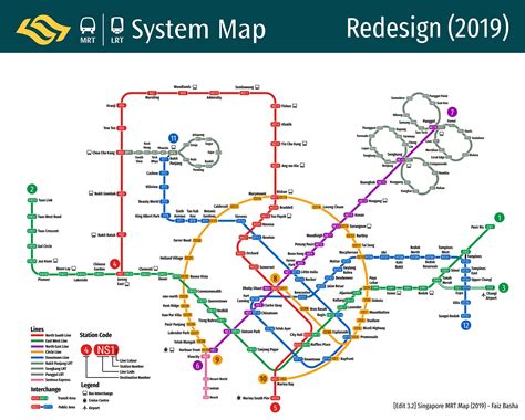 17-yo S’porean redesigns MRT map to be as simple & user-friendly as ...