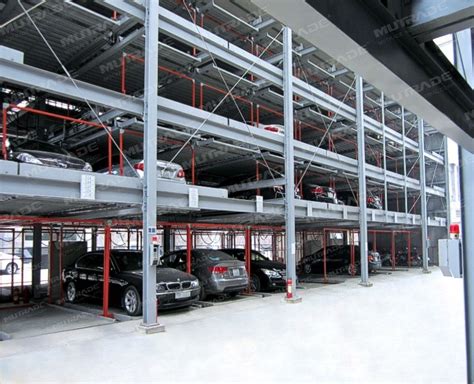 Automated Parking Lot Multilevel Hydraulic Car Parking Garage