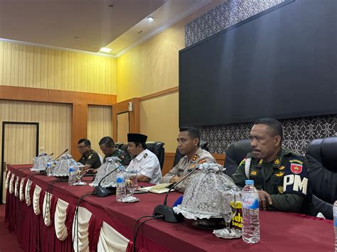 Pj Bupati Pimpin Rakor Titik Kunjungan Presiden Ri Jokowi Di Bantaeng