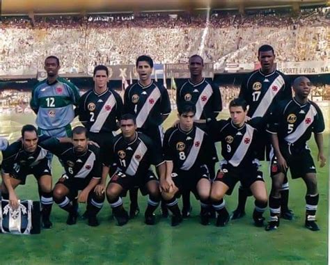 Time Do Vasco Antes Do Duelo Contra O Manchester United Pelo Mundial De