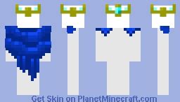 Crown and cape for skins Minecraft Skin