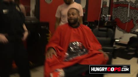 Get A Haircut At The Barbershop Where These Two Horny Milfs Get Fucked By Black Dicks In