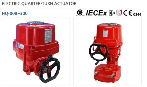 Hkc Electric Quarter Turn Actuator Hq 008~300 Tradekorea