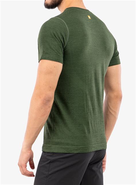 Koszulka Brubeck Outdoor Wool Pro T Shirt Green Wolf A Pl