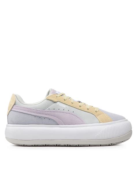 Sneakers Puma Suede Mayu Wns 383114 01 Gri Epantofi Ro