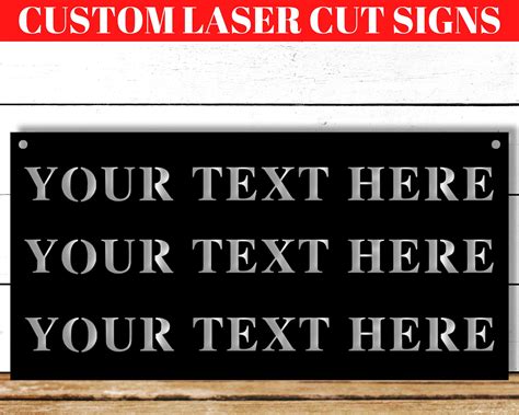 Metal Signs Custom Personalized Metal Sign Metal Signs - Etsy