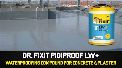 Dr Fixit Pidiproof LW Integral Liquid Waterproofing Compound For