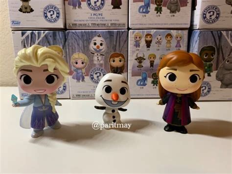 Disney Frozen 2 Funko Mystery Minis Set Of 3 Anna Elsa Olaf EBay