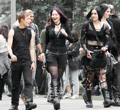 Goth Friends Goth Outfits Gothic Fashion Fashion