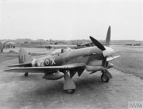 Aircraft In Royal Air Force Service Hawker Tempest