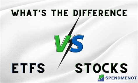 Etfs Vs Stocks What S The Difference Spendmenot