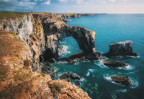 The Green Bridge of Wales, just one of MANY epic scenes around the