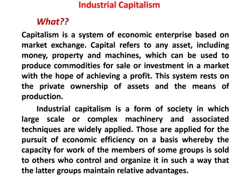 SOLUTION: 8 industrial capitalism - Studypool