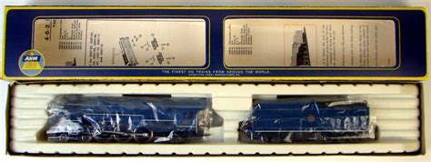 Ahm Cnj Blue Comet Heavy Pacific Locomotive Ho Scale