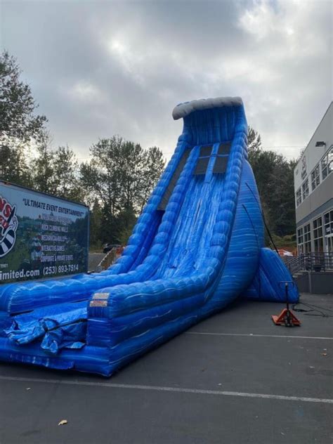 Blue Wave 36 Ft Water Slide Air Bounce Adventures And Party Rentals In