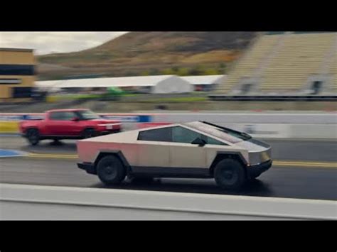 Ghost Tesla S Video Cybertruck Dominates Rivian R T With In