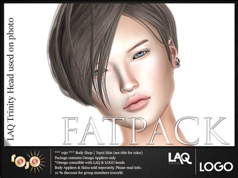 Second Life Marketplace Rojo Logo Head And Laq Head Omega