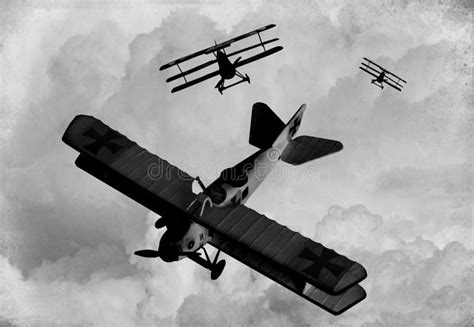 World War 2 dogfight stock illustration. Illustration of aviation ...