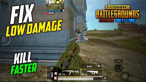 PUBG Mobile Lite Fix Low Damage Issue Kills Enemies Faster YouTube